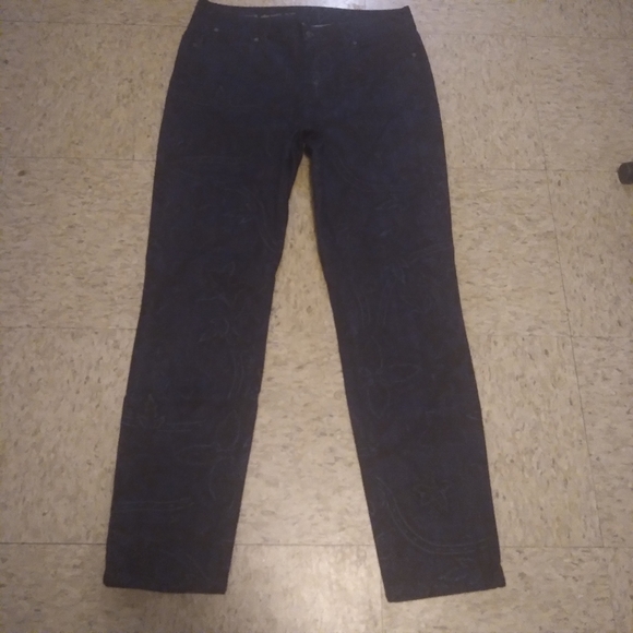 Talbots Heritage Floral Print Slim Ankle Jeans Size 8/29 - Picture 13 of 13